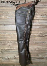 Western Men's Leather Chaps