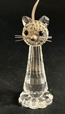 Swarovski Crystal Standing Cat