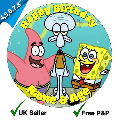 Personalised spongebob - personalised,