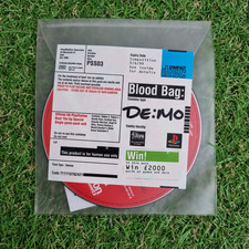 Rare PS1 Blood Bag Demo PSM Beat Em Ups