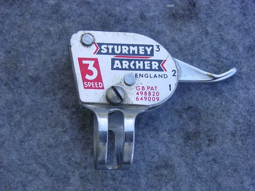 Shifter sturmey archer england - sturmey,