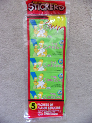 The simpsons packets of - simpsons,