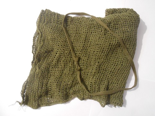 Cotton green scrim net loop - cotton,