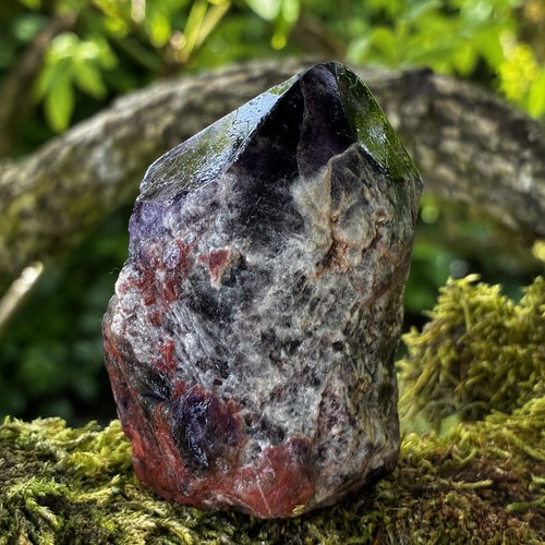 Cacoxenite amethyst super - cacoxenite,