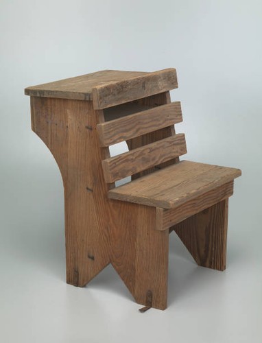 Wooden school desk - , with