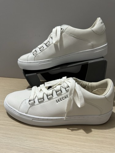 Ladies white skechers los - ladies,