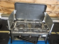 SunnGas Grill Master Deluxe double burner and grill bottle gas cooker good cond