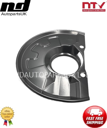 Front left brake disc - front, dust
