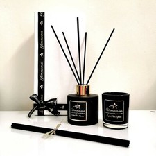 Luxury black diffuser & votive