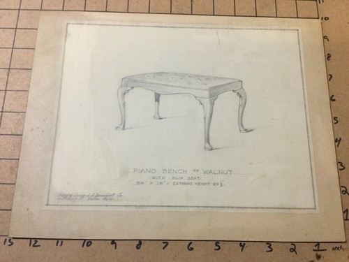 Vintage original drawing - --, drawing--