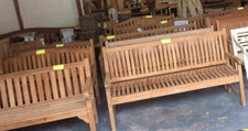 Teak outdoor garden - outdoor, bench