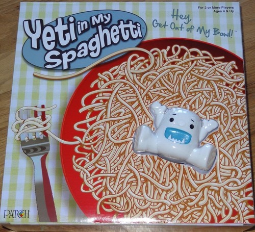 Yeti spaghetti game - spaghetti,