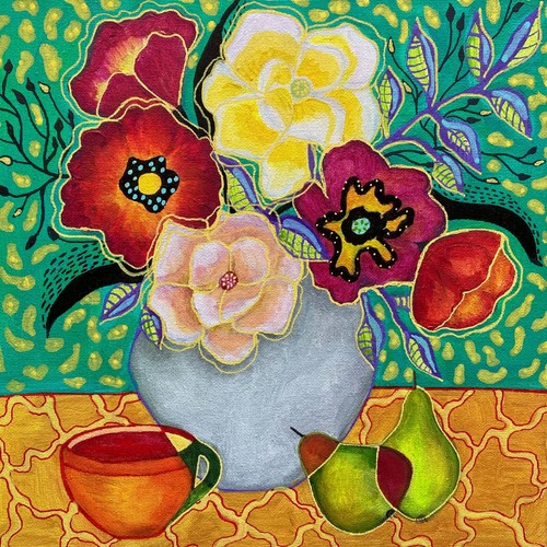 Abstract hand painted - abstract,