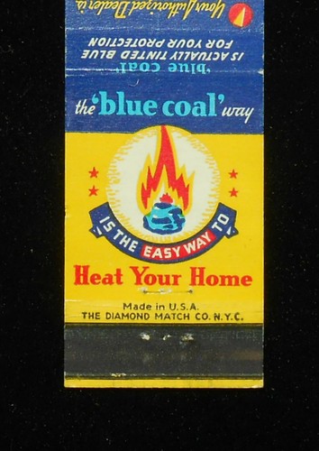 1940s blue coal - blue, the