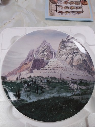 Lord the rings plate - of,