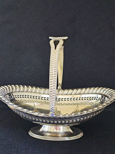 Antique silver plated walker - plated, &