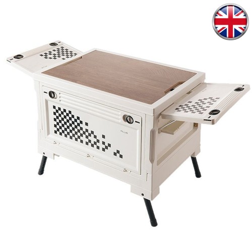 Folding picnic storage box - storage,