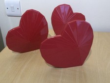 LOVELY RED LOVE HEART DISPLAY