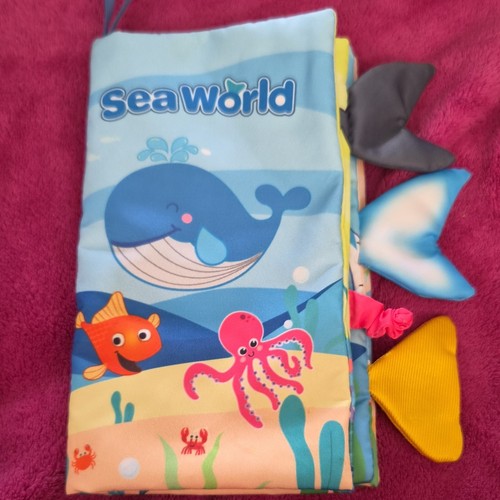 Soft cloth sea life baby - cloth,