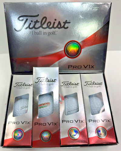 New titleist pro v1x golf - new, 12
