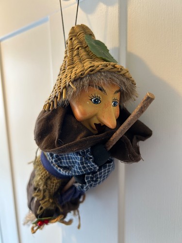 Hanging witch doll - doll, 11