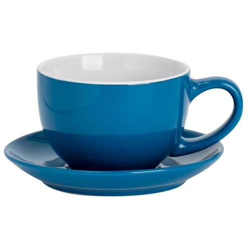 Coloured cappuccino cup - coloured,