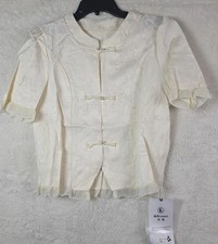 Elegant Cream Cheongsam Top