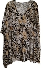 Ladies Animal Print Smock
