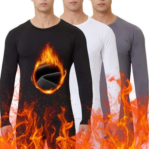 Fleece lined mens thermal - lined,