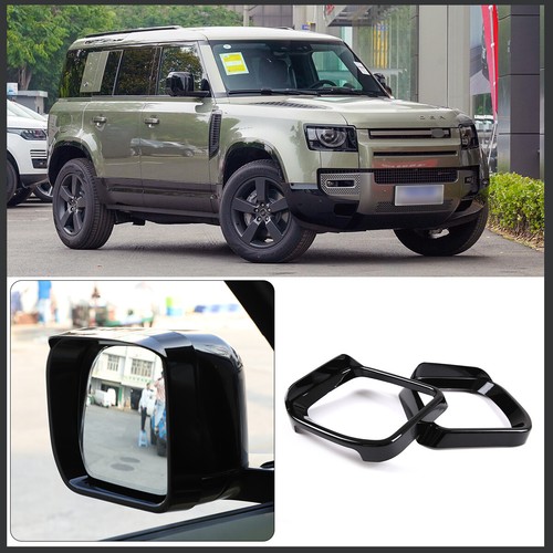 Piano black rear view mirror - view,