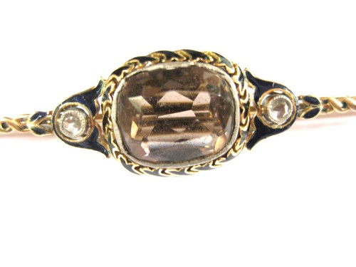 Antique brooch gold - antique, 585
