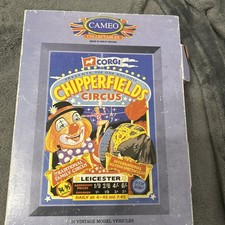 Vintage corgi Chipperfields Circus 10 Car Set, Box Battered.