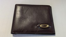 Vintage Leather Oakley Wallet Brown Rare Collectors Item