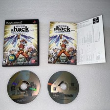 Dot Hack Quarantine PS2 NTSC USA VGC with Reg & DVD Ultra Rare Ps2 Grail Nm Rare