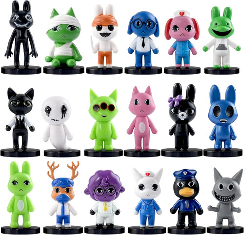 18pcs animal hospital action - animal,