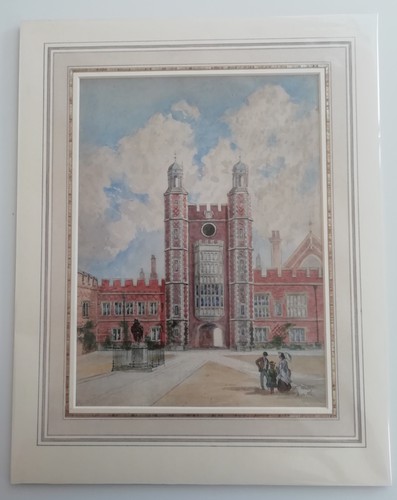 Original watercolour depicting - watercolour,