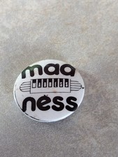 Vintage 80's Madness Pin BADGE