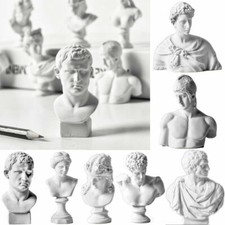 10Pcs Plaster Bust Sculpture