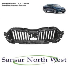 For Skoda Octavia - Front Grill (Chrome Not Included) -  2020 to 2024 Models