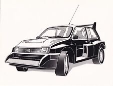 AUSTIN ROVER MG METROS 6R4, CONCEPT TYPE IMAGE PHOTOGRAPH.