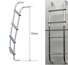 4x4 Land Rover Aluminium Rear Door Steps Rear Ladder Roof Rack Access Ladder 