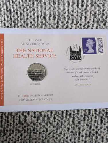 Nhs 50p coin - nhs,