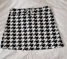 PRIMARK DOGTOOTH BLACK WHITE