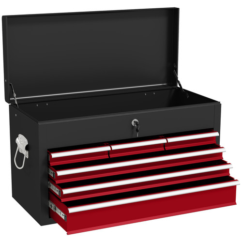 Homcom lockable metal tool - homcom,