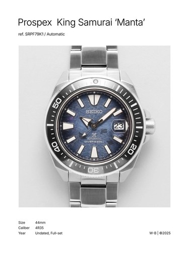 Rare seiko prospex srpf79 king - rare,