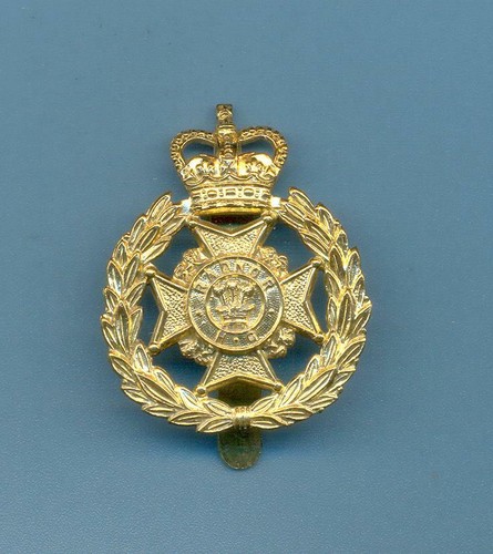 Radnor home guard brass cap - radnor,