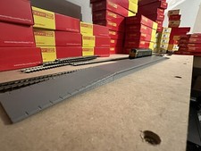 TT 1:120 Scale Straight Railway Platform Kit With Brick Detail Hornby Peco