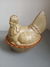  Terracotta Chicken Duck Egg Holder  Medium Storage Room Temp Kitchen 