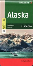 Alaska Road map !:1,500,000 by
