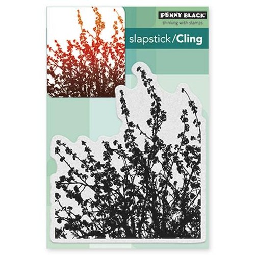 Penny black cling rubber - penny,